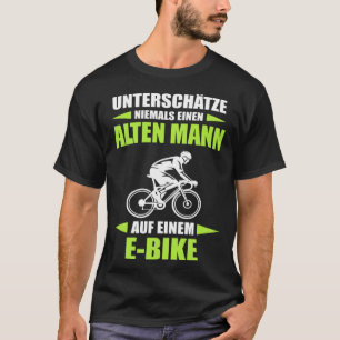 Unterschätzen Sie niemals einen alten Mann auf ein T-Shirt