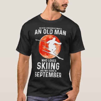Unterschätzen Sie niemals einen alten Mann, der Li T-Shirt