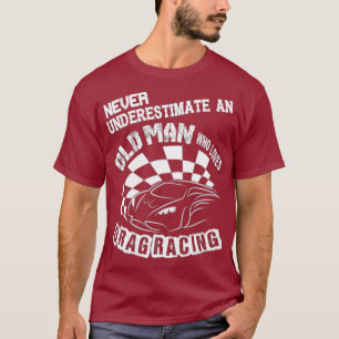Unterschätzen Sie niemals einen alten Mann, der Li T-Shirt