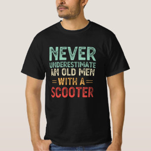 Unterschätzen Sie niemals einen alten Mann mit ei T-Shirt