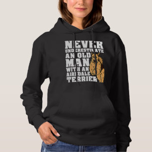 Unterschätzen Sie niemals einen alten Mann mit ein Hoodie