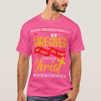 Unterschätzen Sie niemals einen Betreuer, der alle T-Shirt