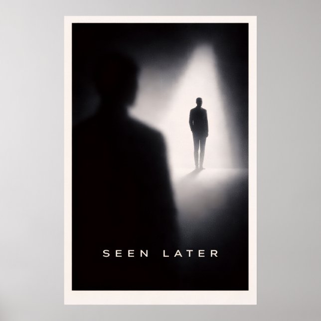 Unterschätztes minimalistisches Poster (Vorne)
