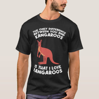 Unterschied zwischen dir und Katzen ist, ich liebe T-Shirt