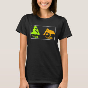 Unterschied zwischen Yoga und Wodka St. Patricks D T-Shirt
