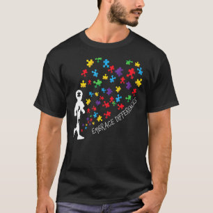 Unterschiede annehmen Autismus-Bewusstsein D T-Shirt