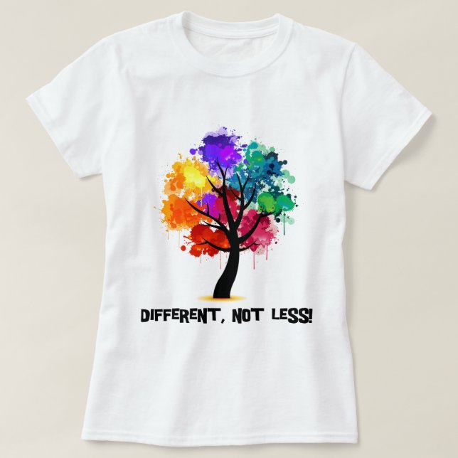 Unterschiedlich, nicht kleiner T-Shirt (Design vorne)