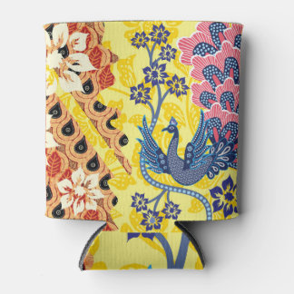 Unterschiedliche indonesische Batik-Motive Dosenkühler