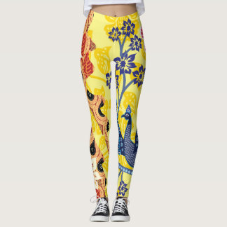 Unterschiedliche indonesische Batik-Motive Leggings