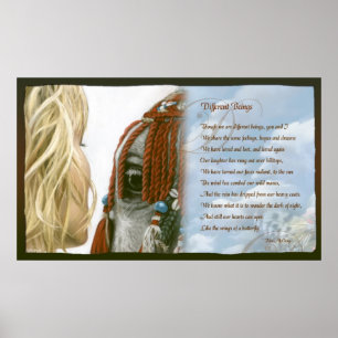 Unterschiedliche Wesen-Inspiration Poster