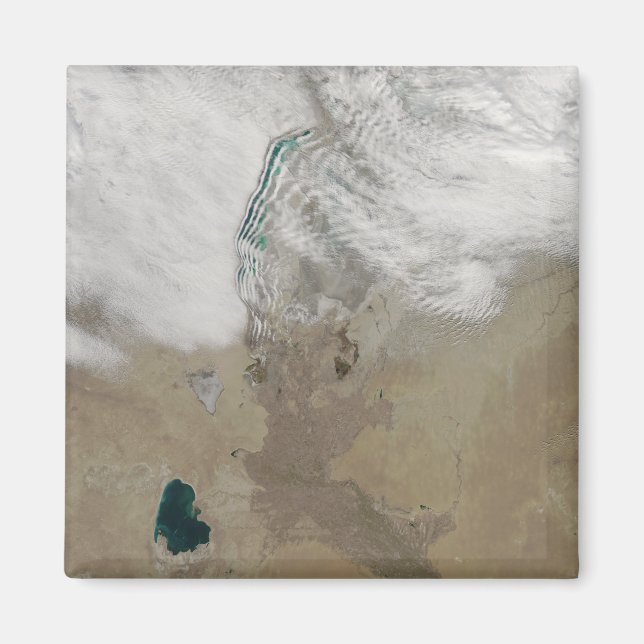 Unterschiedliche Wolkenrichtungen Magnet (Vorne)