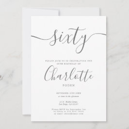 Unterschrift 60. Geburtstag Einladung