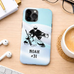 Unterschrift des Eishockey-Torhüters Case-Mate iPhone Hülle<br><div class="desc">Dieses iPhone-Gehäuse mit Eishockey-Thema ist perfekt für Ihren High School- oder Uni-Sportler! Personalisieren Sie es mit dem Namen und der Nummer Ihres gewünschten Spielers und geben Sie als einzigartiges und unvergessliches Geschenk.</div>
