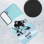 Unterschrift des Eishockey-Torhüters Samsung Galaxy Hülle<br><div class="desc">Dieses Handygehäuse mit Eishockey-Thema ist perfekt für Ihren High School- oder Uni-Sportler! Personalisieren Sie es mit dem Namen und der Nummer Ihres gewünschten Spielers und geben Sie als einzigartiges und unvergessliches Geschenk.</div>