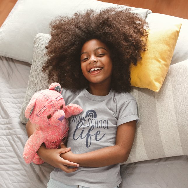 Unterschrift Homeschool Life T-Shirt mit Personali (Von Creator hochgeladen)