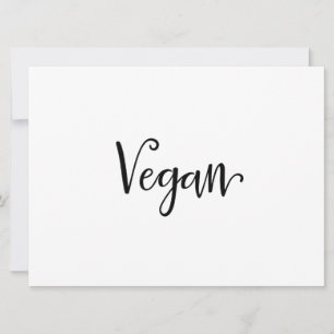 Unterschrift "Vegane" Ernährungsbedürfnisse Kall