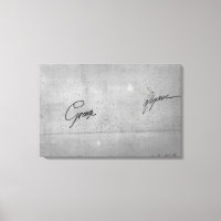Unterschrift von Jean-Baptiste Greuze