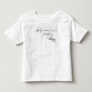 Unterschrift von Lady Jane Gray Kleinkind T-shirt