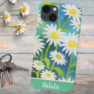 Unterschrift "Watercolor Wild Daisies" Case-Mate iPhone Hülle