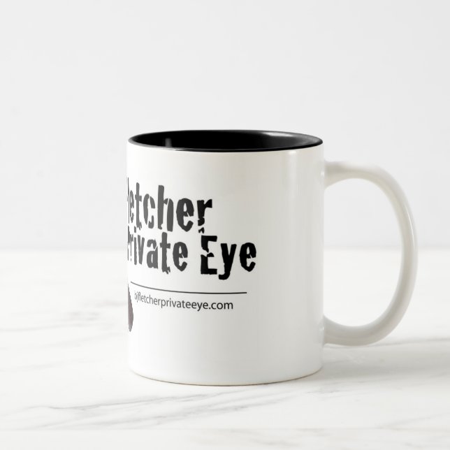 Unterschriften-Kaffee-Tasse Zweifarbige Tasse (Rechts)