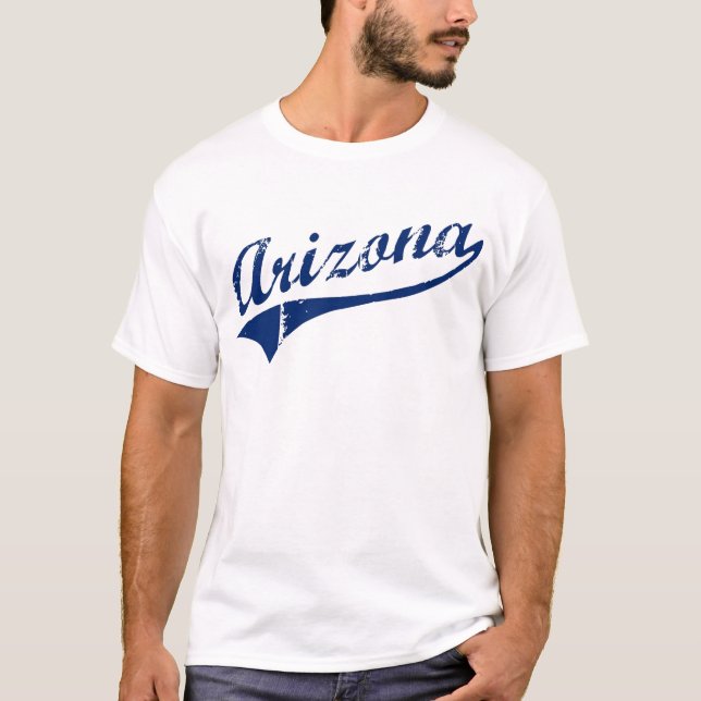 Unterschriften-Staaten - Arizona T-Shirt (Vorderseite)
