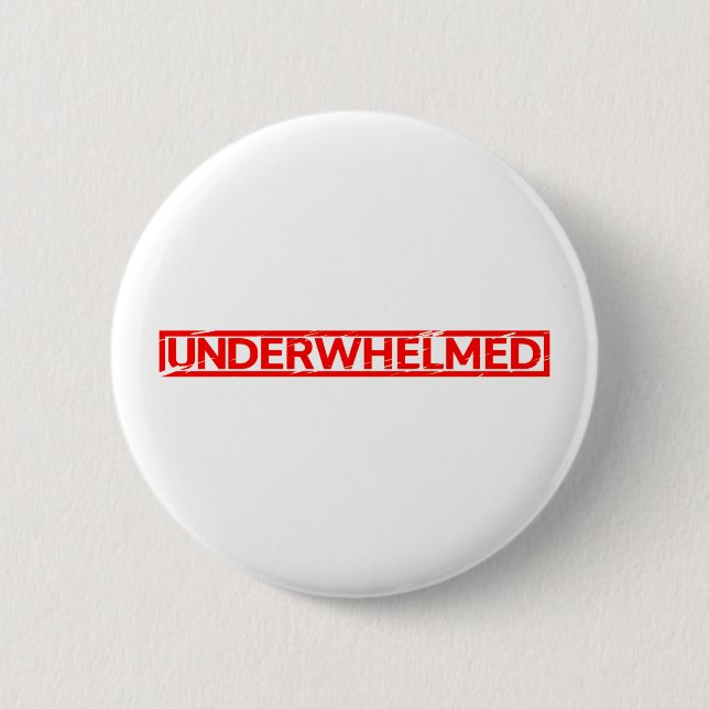 Unterschwellige Briefmarke Button (Vorderseite)