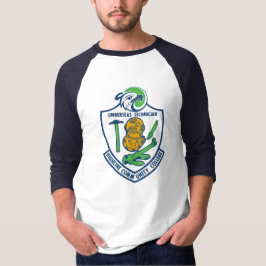 Untersee-Technologie-Wappen 3/4-Ärmel T-Shirt