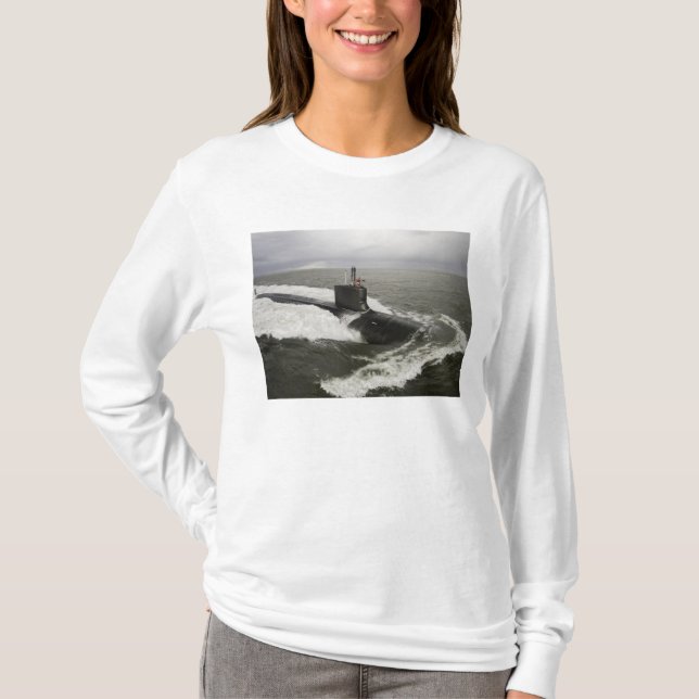 Unterseeboot der Virginia-Klasse T-Shirt (Vorderseite)
