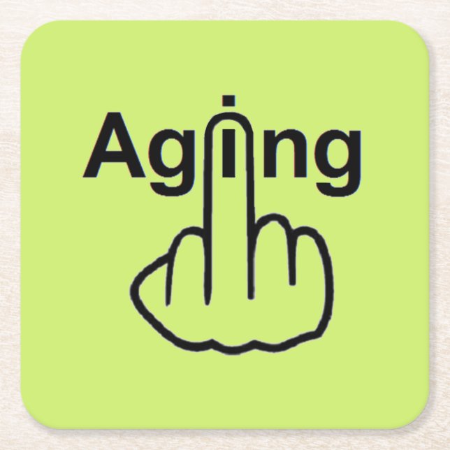 Untersetzer Aging Gedreht (Vorderseite)