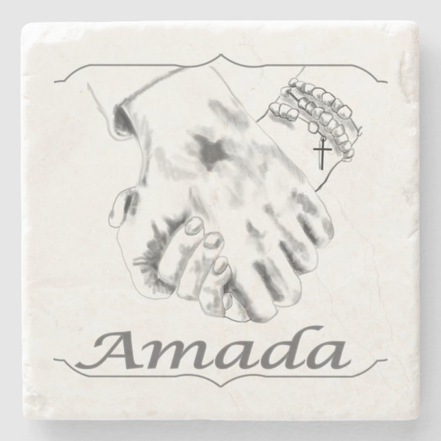 Untersetzer "Amada" (Vorderseite)