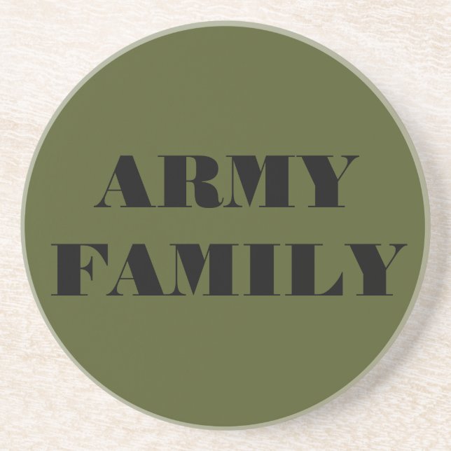 Untersetzer Army Family (Vorne)