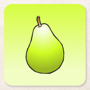 Untersetzer aus Birnenholz