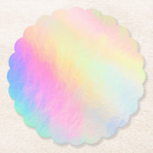 Untersetzer aus gestrichenem Pastellpapier