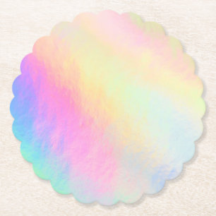 Untersetzer aus gestrichenem Pastellpapier