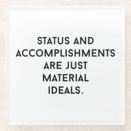 Untersetzer aus Glas