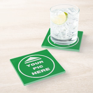 Untersetzer aus Glas - Bild hinzufügen