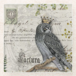 Untersetzer aus Glas - King Falcon