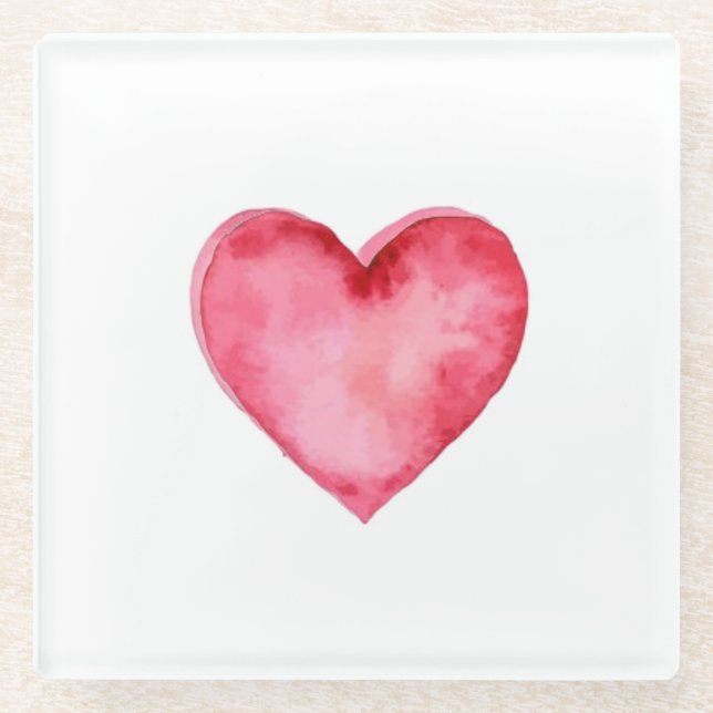 Untersetzer aus Glas - Schatten (Vorderseite)