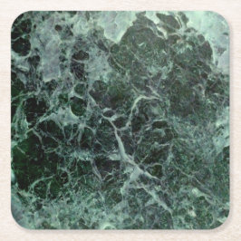 Untersetzer aus grünem Marmor
