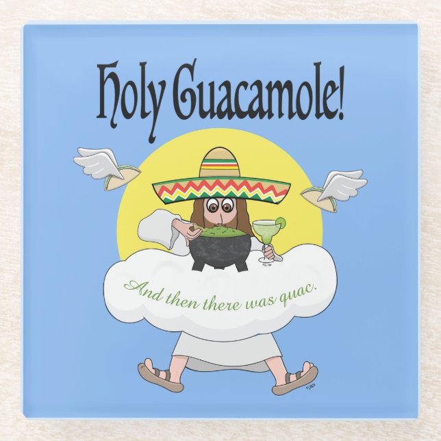 Untersetzer aus Guacamole (Vorderseite)