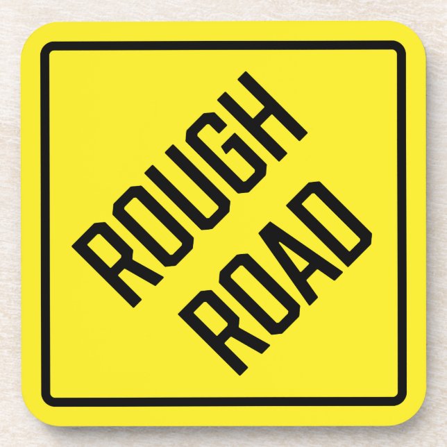 Untersetzer aus hartem Kunststoff (Vorderseite)