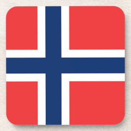 Untersetzer aus hartem Kunststoff mit norwegischer