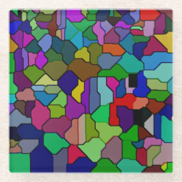 Untersetzer aus Hartglas