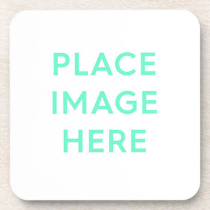 Untersetzer aus Hartkunststoff mit Korkrückenversc