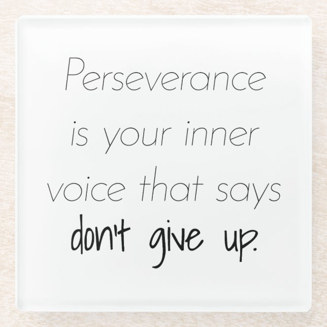 Untersetzer aus Persistenz (Vorderseite)