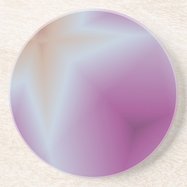 Untersetzer aus rosa Marmor (Vorne)