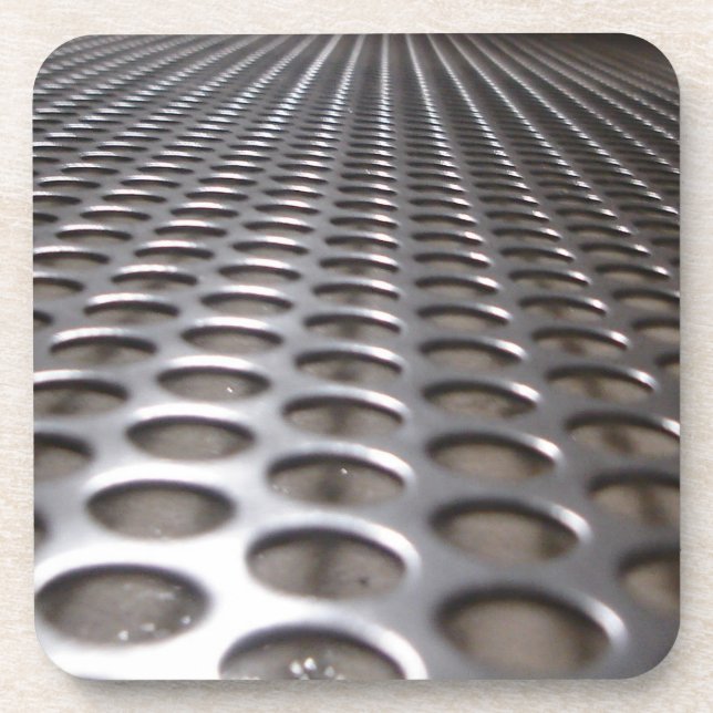Untersetzer aus Stahlkork, aus Metall (Vorderseite)