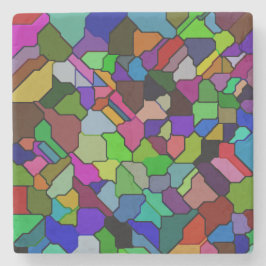 Untersetzer aus verkleidetem Glas