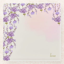 Untersetzer aus Zierglas