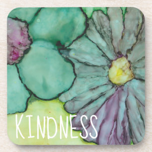 Untersetzer "Blume Tinte 1"